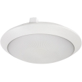 Rabalux - Plafonieră pentru exterior cu senzor de mișcare, 1xE27/9W/230V, IP65, Ø 30 cm, albă