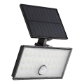 Rabalux - Proiector solar LED cu senzor LED/8W/3,7V 1800mAh IP65 + telecomandă