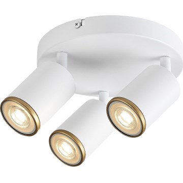 Rabalux - Spot 3x GU10/15W/230V, alb