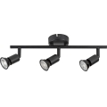Rabalux - Spot 3xGU10/25W/230V negru