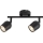 Rabalux - Spot cu 2 socluri GU10, 15W, 230V, negru