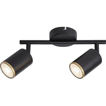 Rabalux - Spot cu 2x GU10, 15 W, 230 V, negru