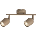 Rabalux - Spot orientabil 2x GU10/15W/230V, bej