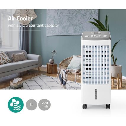 Răcitor de aer 80W/230V alb