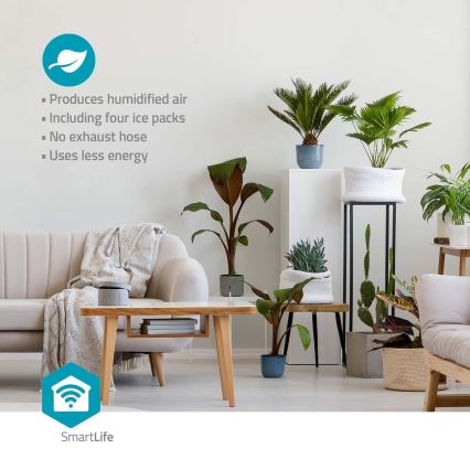 Răcitor de aer 65W/230V Wi-Fi Tuya + telecomandă