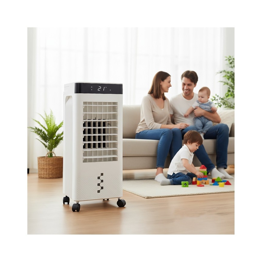 Răcitor de aer portabil VIENTO COOL 65W/230V, alb + telecomandă