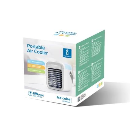 Răcitor portabil de aer Aigostar 8W/5V alb