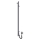 Radiator de baie RAY 25W/230V 110x30 cm IP44 inox/antracit