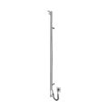 Radiator de baie RAY 25W/230V 110x30 cm IP44 inox/crom lucios