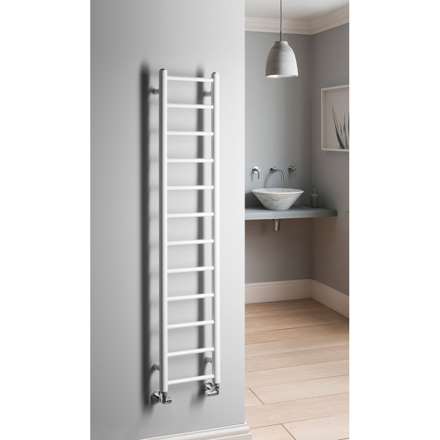 Radiator de baie Sapho DINA 138 x 30 cm, alb