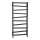 Radiator de baie Sapho ZIG, 110 x 50 cm, antracit