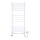 Radiator de baie tip scară AVANGARD cu termostat, 227 W, 120 x 48 cm, alb, conexiune pe dreapta