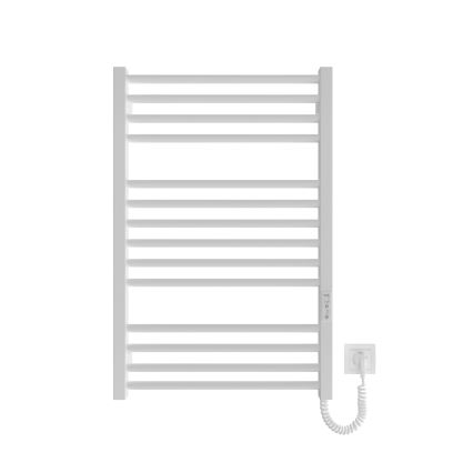 Radiator de baie tip scară HF DERBY 170W/230V 77x53 cm, alb, cu conectare pe partea dreaptă