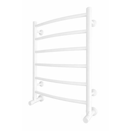 Radiator de baie tip scară INOX CLASSIC 120W/230V 57 x 43 cm inox/alb