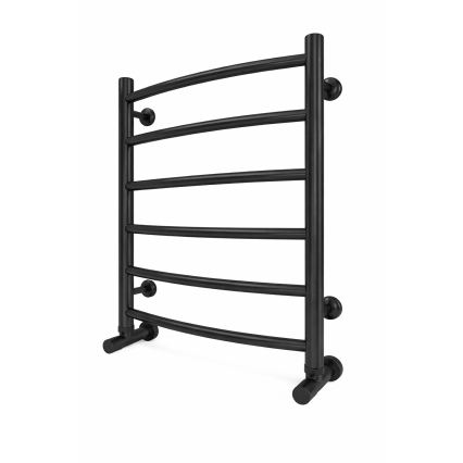 Radiator de baie tip scară INOX CLASSIC 120W/230V 57x43 cm inox/negru