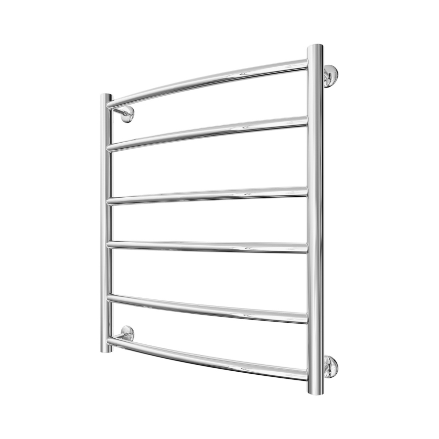 Radiator de baie tip scară INOX CLASSIC, 122W/230V, 57x53 cm, inox/crom lucios