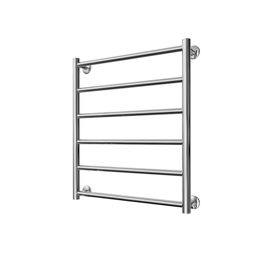Radiator de baie tip scară INOX FLAT 122W/230V, 57x43 cm, inox/crom lucios