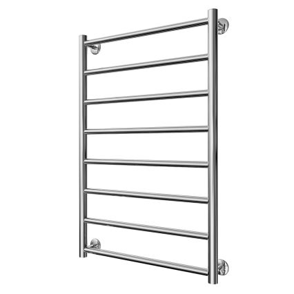 Radiator de baie tip scară INOX FLAT 163W/230V 77x53 cm inox/crom lucios