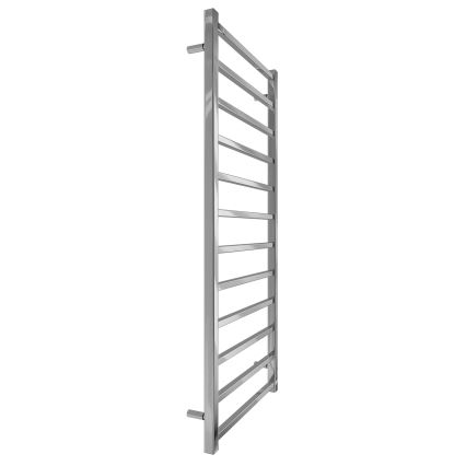 Radiator de baie tip scară INOX TOKIO, 233 W / 230 V, 117 x 53 cm, oțel inoxidabil / crom lucios