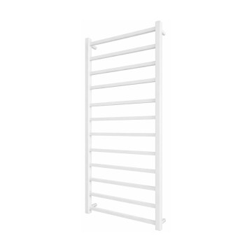 Radiator de baie tip scară INOX TOKIO 233W/230V 117x53 cm inox/alb