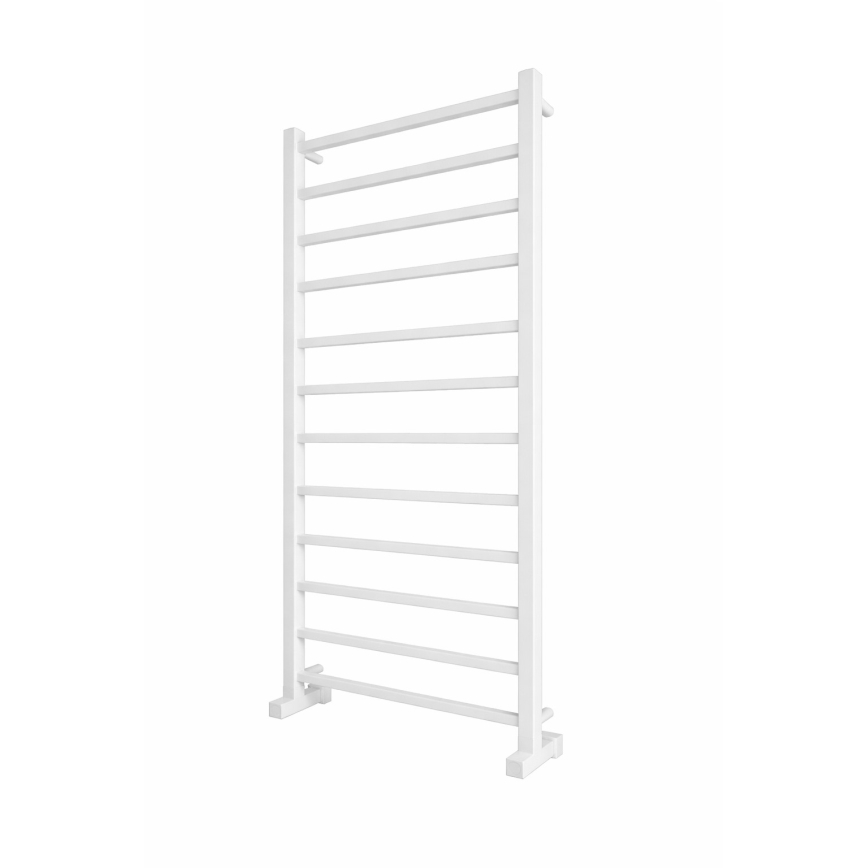 Radiator de baie tip scară INOX TOKIO 233W/230V 117x53 cm inox/alb