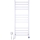 Radiator de baie tip scăriță AVANGARD, cu termostat, 227 W, 120 x 48 cm, alb, racordare stânga
