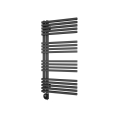 Radiator de baie Vertaduro MICHELLE, cu termostat, 600 W, 97 x 50 cm, antracit