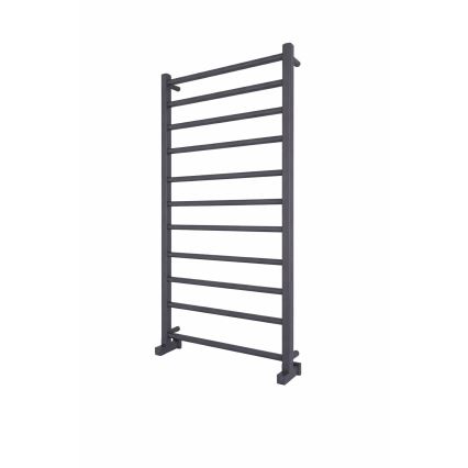 Radiator pentru baie tip scară INOX TOKIO, 233 W / 230 V, 117 x 53 cm, inox/antracit