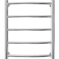 Radiator portprosop CLASSIC 88W/230V 50x43 cm oțel inoxidabil/crom lucios