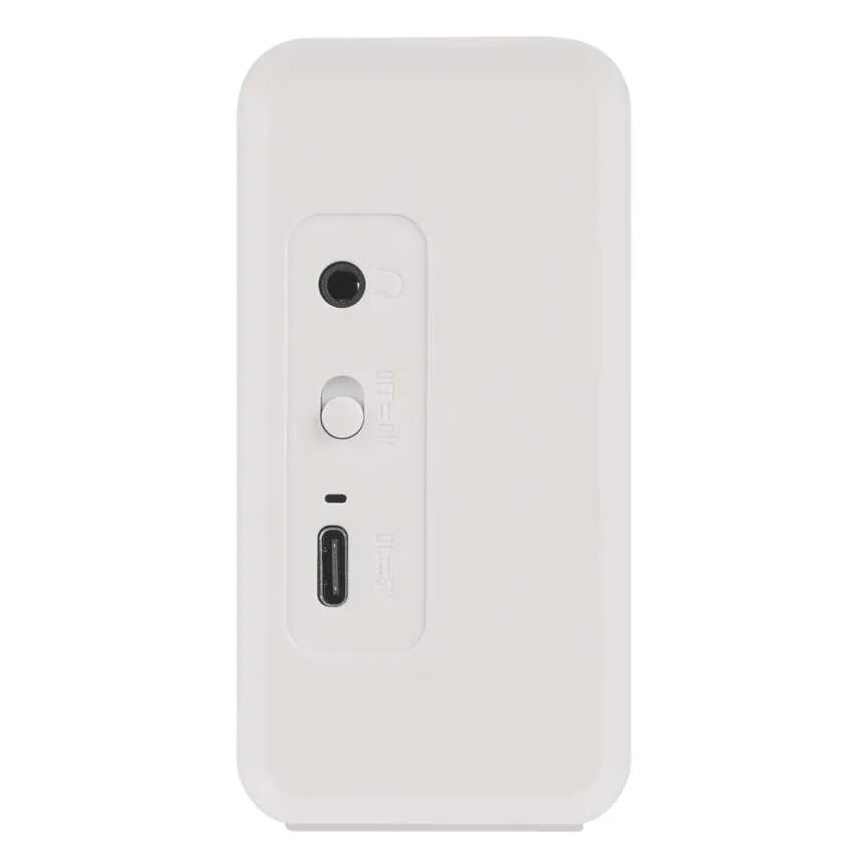 Radio DAB DAB+ FM 3W/5V/4xAA alb