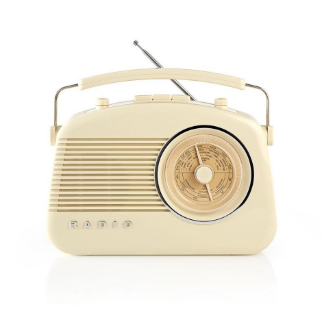Radio FM 4,5W/230V bej