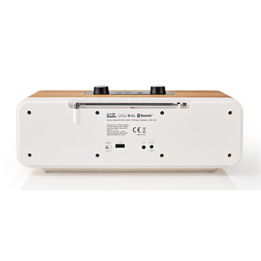 Radio internet 34W/230V DAB+ FM Wi-Fi Bluetooth USB + telecomandă