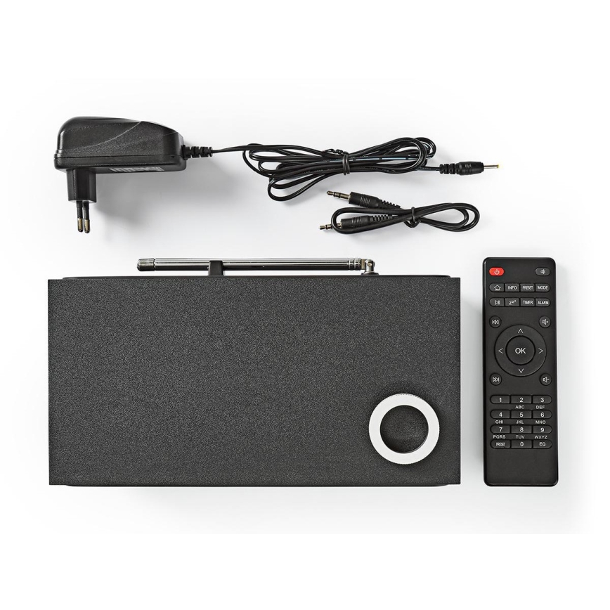 Radio internet multifuncțional 18W/230V FM Wi-Fi Bluetooth USB+ telecomandă