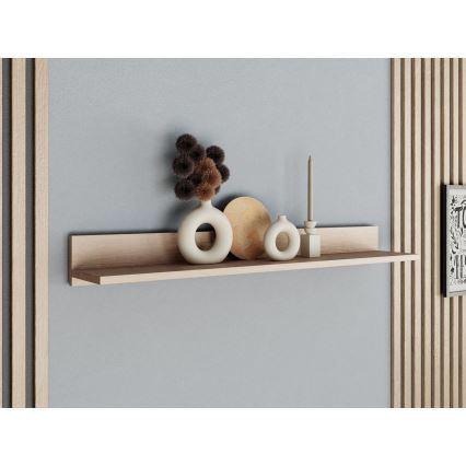 Raft de perete BASIC 12x104 cm stejar jackson hickory