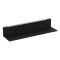 Raft de perete cu iluminare LED SHELF 10x60 cm negru