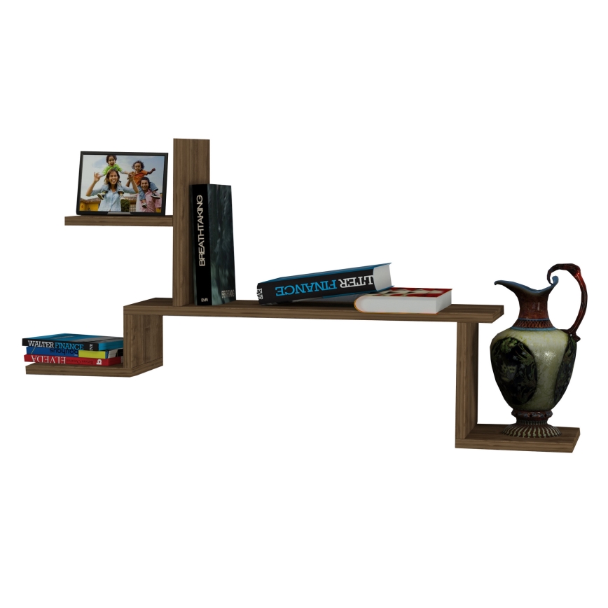 Raft de perete ROCK 58x107 maro