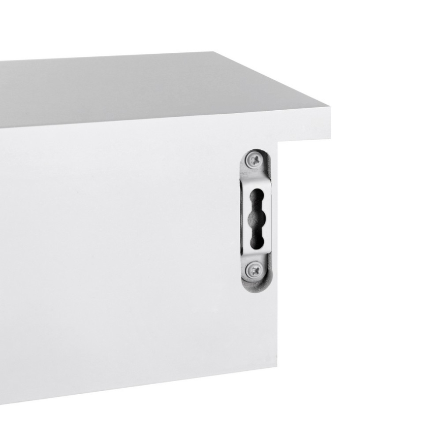 Raft de perete SHELFY cu compartimente, alb