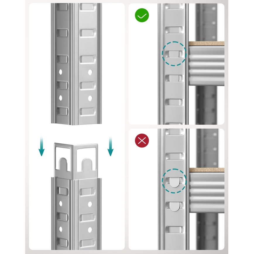Raft ORDIFY, argintiu