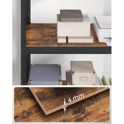 Raft ORDIFY maro/negru