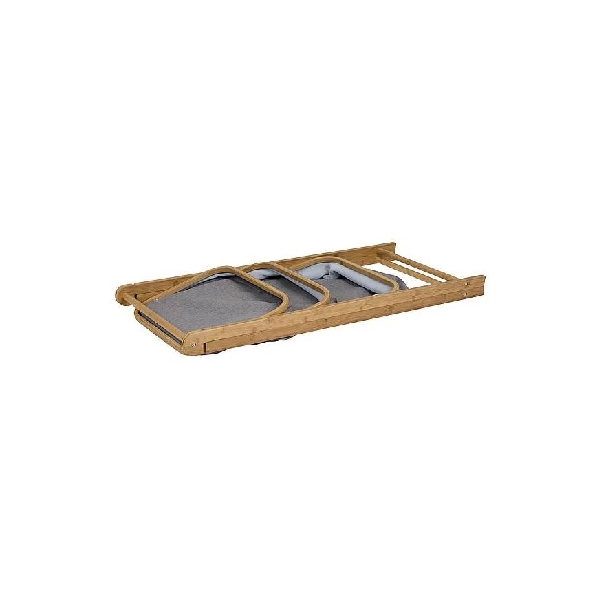 Raft pliabil cu coșuri 45x99x35 cm