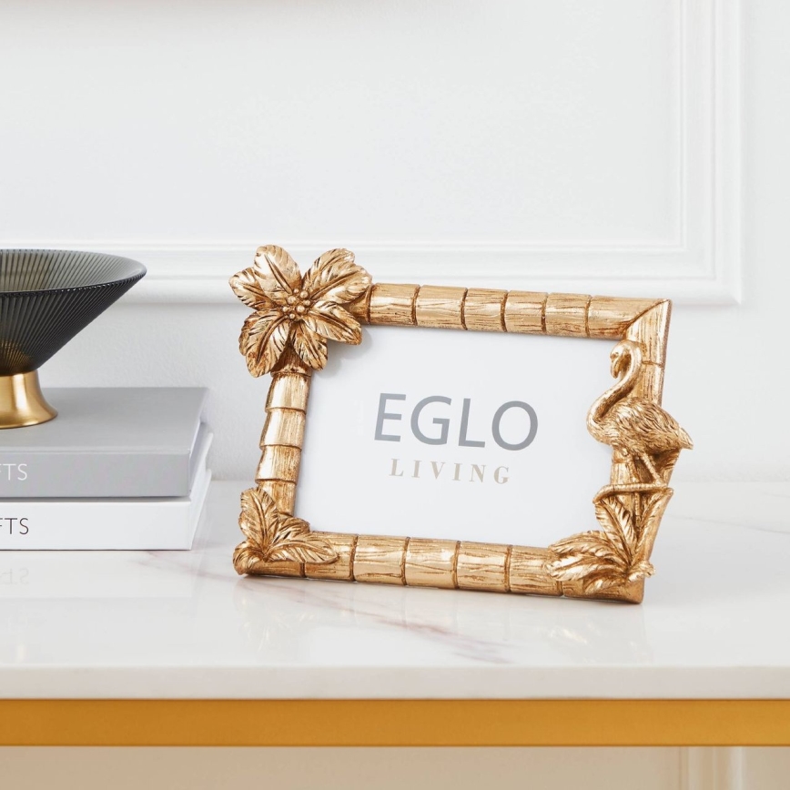 Ramă foto Eglo 10x15 cm auriu