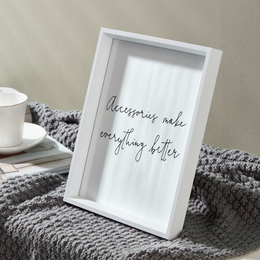 Ramă foto Eglo 20x25 cm alb