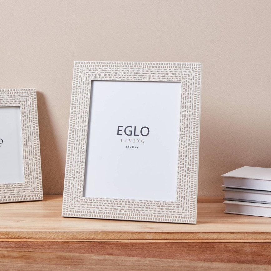 Ramă foto Eglo 20x25 cm crem