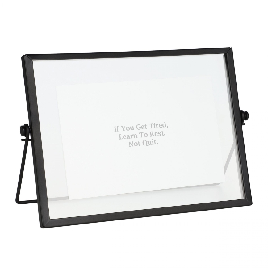 Ramă foto Eglo 10x15 cm negru