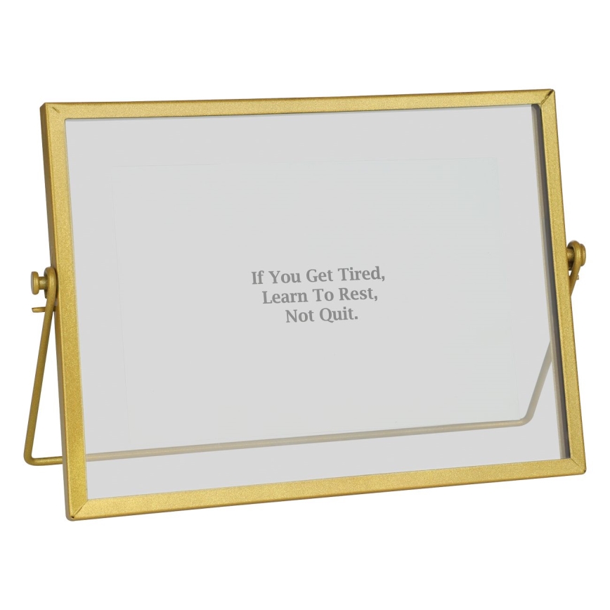 Ramă foto Eglo 10x15 cm auriu