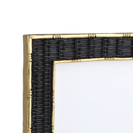 Ramă foto Eglo 13x18 cm negru/auriu