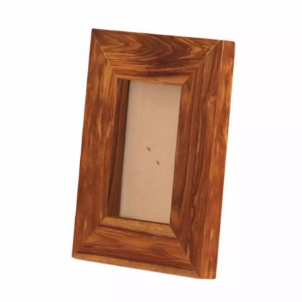 Ramă foto GANI 26x20 cm lemn masiv/palisandru
