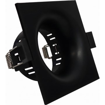 Ramă pentru corp de iluminat încastrat GU10 8,6x8,6 cm, negru