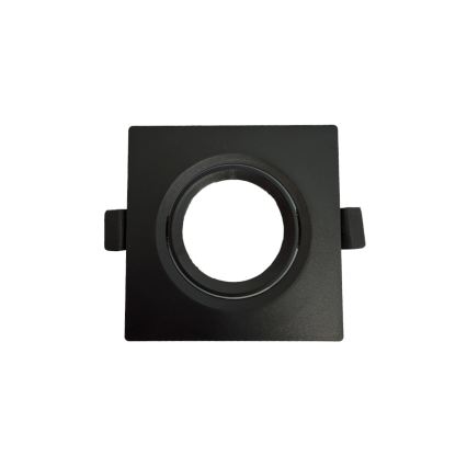 Ramă pentru corp de iluminat încastrat GU10 9x9 cm negru