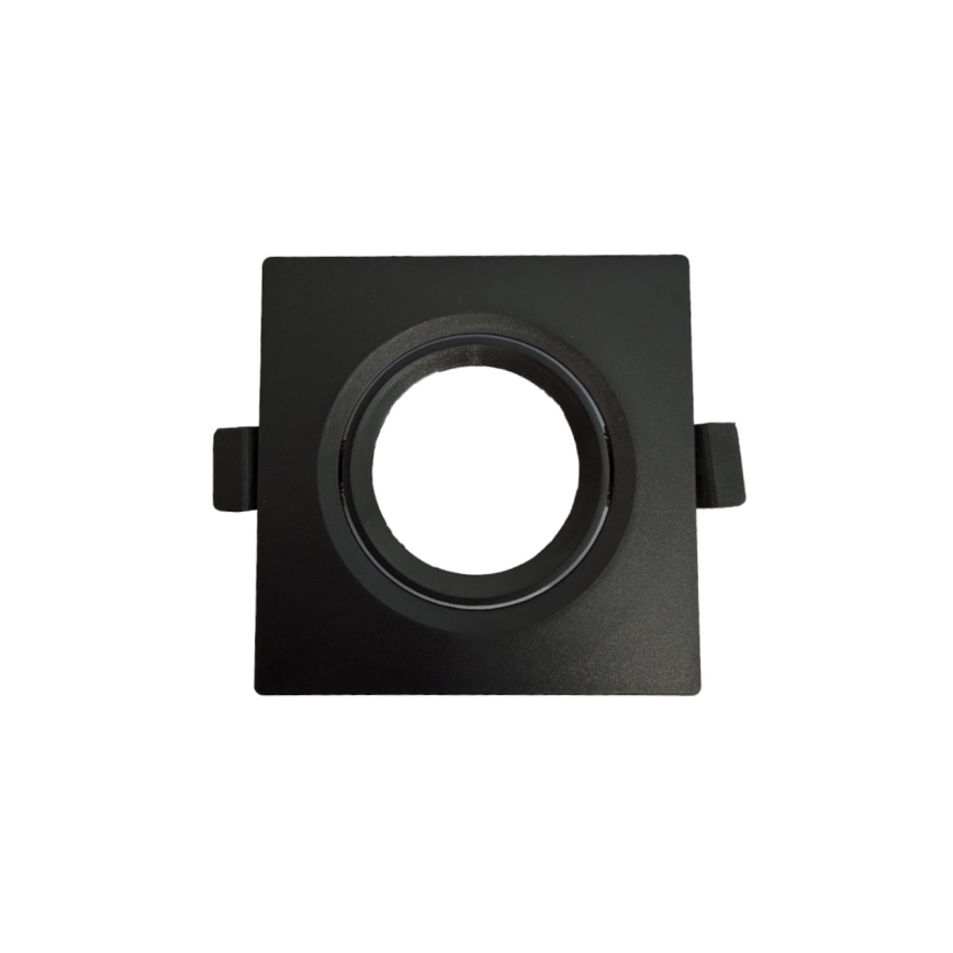 Ramă pentru corp de iluminat încastrat GU10 9x9 cm negru